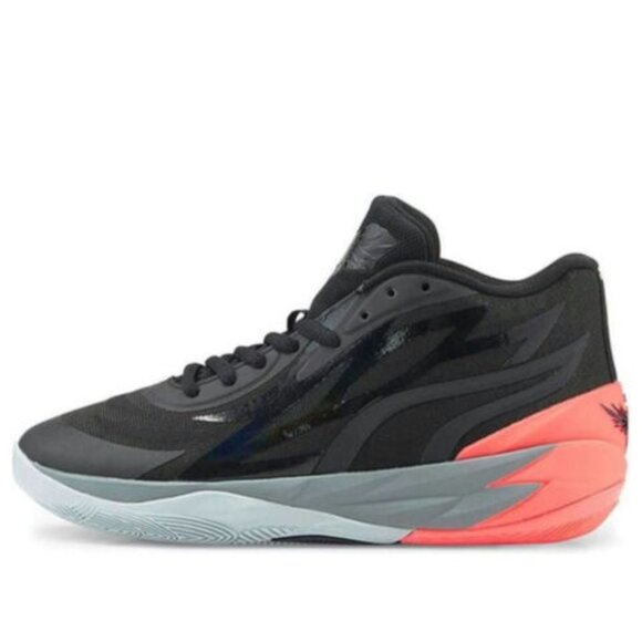 Puma LeMelo Ball MB.02 Mens Basketball Shoes Black 378287-01 NEW Multi Sz main image 4
